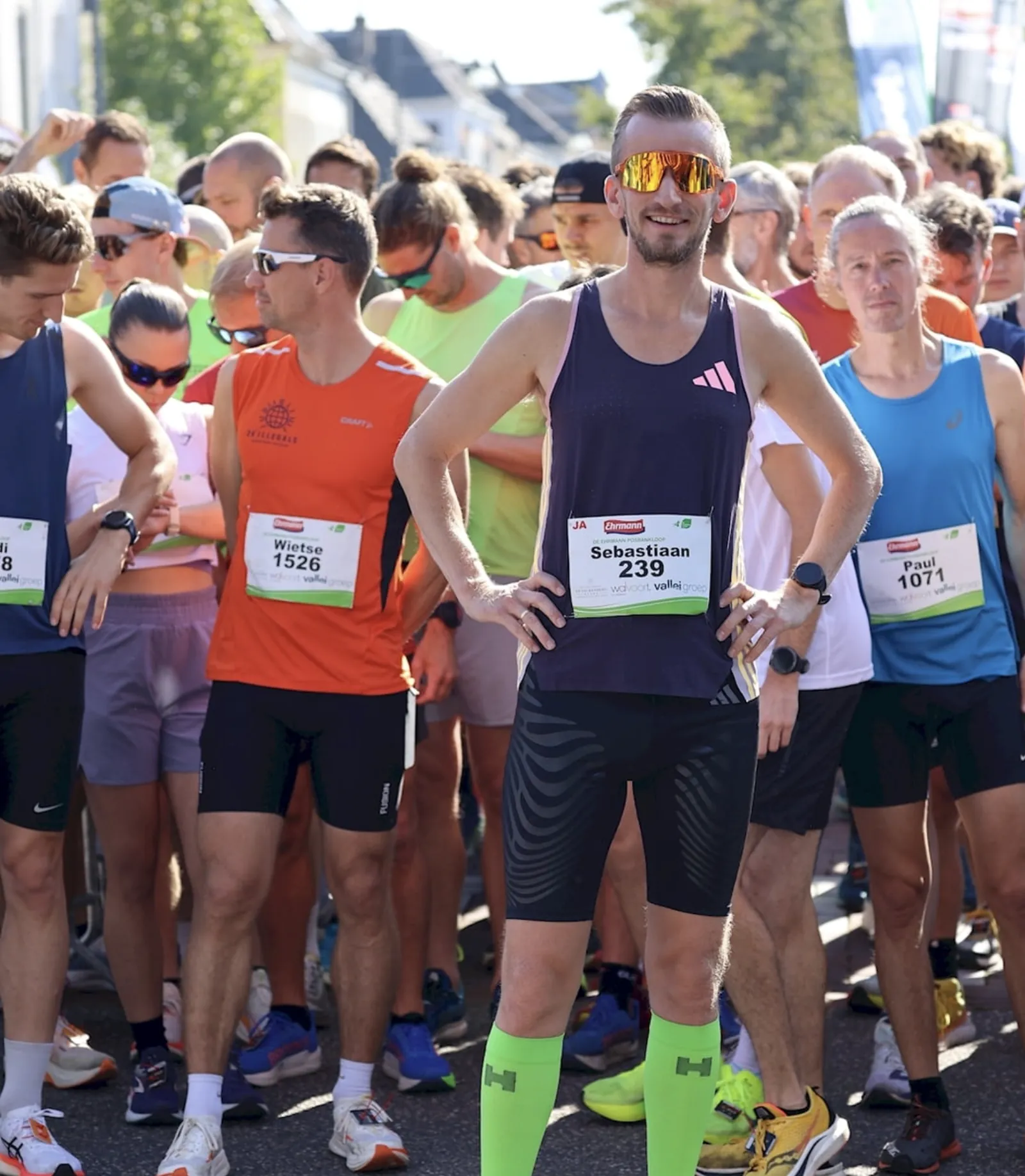 Tijdwaarneming bij een bedrijfsloop of teambuilding evenement